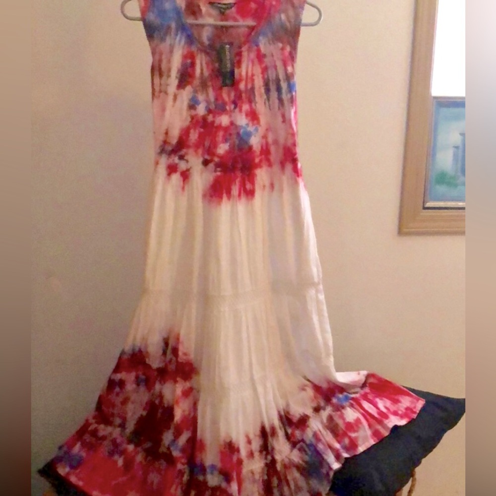 Chaudry KC Subsidiary of RAGA Maxi dress Medium Small New! - Picture 3 of 15